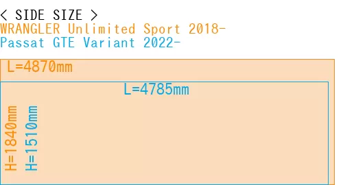 #WRANGLER Unlimited Sport 2018- + Passat GTE Variant 2022-